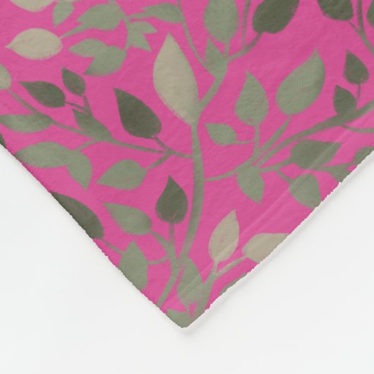 Hübsche Einhorn Weihnachten Fleecedecke (Ecke)