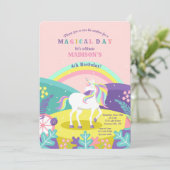 Hübsche Einladung (Stehend Vorderseite)