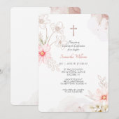 Hübsche Einladung (Vorne/Hinten)