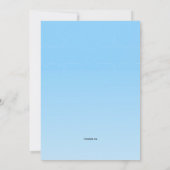 Hübsche Einladung von Frauen (Rückseite)