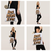 Hübsche einzigartige Typografie Beste Mama je Tasche