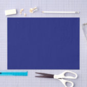 Hübsche Elegant Navy Blue Lila Solid Color Seidenpapier (Handwerk)