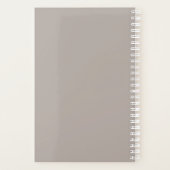 Hübsche, elegante Ananas- und Graugold-Rose Planer (Rückseite)