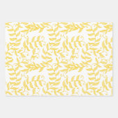 Hübsche, elegante Creme Geschenkpapier Set (Vorderseite)