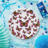 Hübsche, elegante Schmetterlinge Pappteller (Party)