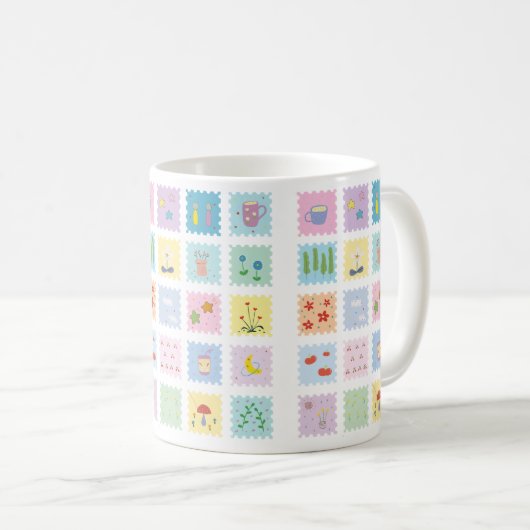 Hübsche Elemente Tasse (VorderseiteRechts)