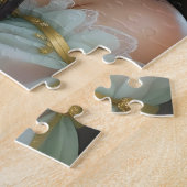 Hübsche elfenhafte Fee & Drache Ätherisch Puzzle (Seite)