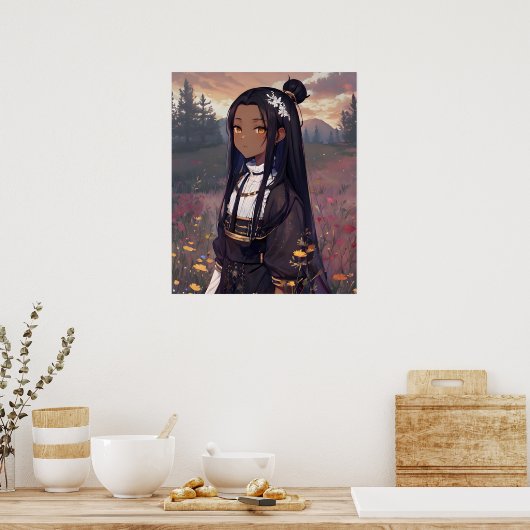 Hübsche Emaille Poster (Küche)