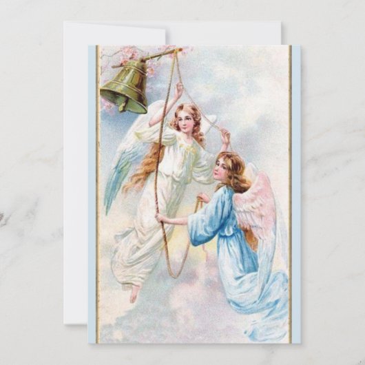 Hübsche Engel mit Glocke (Vorderseite)