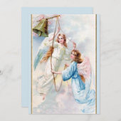 Hübsche Engel mit Glocke (Vorne/Hinten)