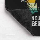 Hübsche Entenjagd mit Vater-Hunde-Design für Duck  Mousepad (Ecke)