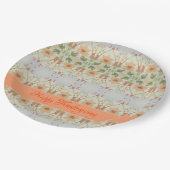 Hübsche Erntedank Teller im Urlaubsstil (Schrägansicht)