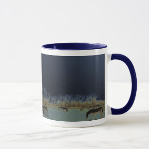 Hübsche Eselburro-Herde Nightscape Tasse
