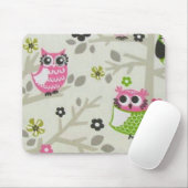 Hübsche Eulen-Mausunterlage Mousepad (Mit Mouse)