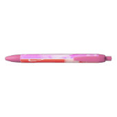 Hübsche extravagante Rosa-Kunst Kugelschreiber (Rückseite)