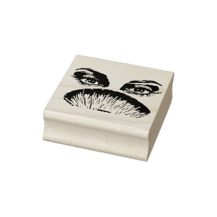 Hübsche Face Eyes lips Makeup Pinselspitzen Kunst Gummistempel