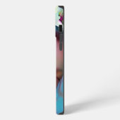 Hübsche Faible Blume in Fantasy Art iPhone Hülle (Linke Seite)