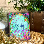 Hübsche Faith Floral Birds Whimsical Niedlich Ease Fotoplatte<br><div class="desc">Inspiration Feith Birds Floral Easel Plaque - hübsche, skurrile und stilvolle Kunstwerke zum inspirier und Aufheben. Die farbenfrohe, hübsche Blumengestaltung verleiht Ihrem Tag ein angenehmes Ambiente. Diese spaßigen Easel-Plakate machen große inspirierende Keepsakes für Familie, Freunde, Kollegen, Lehrer, etc.. Modernere, blumige und motivierend Plaques in meinem Geschäft. Perfekte tägliche Erinnerungen für...</div>