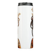 HÜBSCHE FALL-HERBST-THEMA DER AFRIKANISCHEN AMERIK THERMOSBECHER (Rückseite)