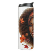 HÜBSCHE FALL-HERBST-THEMA DER AFRIKANISCHEN AMERIK THERMOSBECHER (Nach links gedreht)