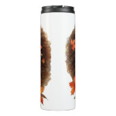 HÜBSCHE FALL-HERBST-THEMA DER AFRIKANISCHEN AMERIK THERMOSBECHER (Rückseite)