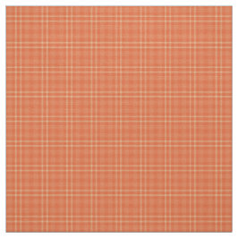 Hübsche Fall Orange Tartan Muster Stoff