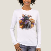 HÜBSCHE FALL THEMA SPHYNX CAT Tri-Blend SHIRT (Vorderseite)