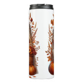 HÜBSCHE FALL THEMED AFRIKANISCHE AMERIKANISCHE FRA THERMOSBECHER (Rückseite)