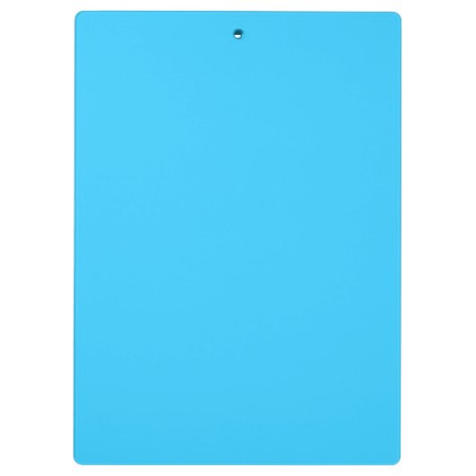 Hübsche Farbe Rosa und Blau Klemmbrett (Rückseite)