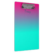 Hübsche Farbe Rosa und Blau Klemmbrett (Rechts)