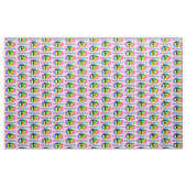 HÜBSCHE FARBEN-I-LIEBE GYMNASTICS-DESIGN STOFF (Yard (91,4 cm))