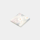 Hübsche farbenfrohe Aquarellblumen, individuelle F Post-it Klebezettel (angewinkelt)