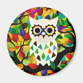 Hübsche, farbenfrohe Schokolade Magnet (Vorne)