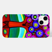 Hübsche Farbenspiel Case-Mate iPhone Hülle (Rückseite (Horizontal))