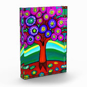 Hübsche Farbenspiel Fotoblock (Links)