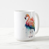 HÜBSCHE FARBFARBE KAFFEETASSE (VorderseiteRechts)