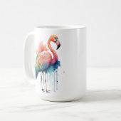 HÜBSCHE FARBFARBE KAFFEETASSE (Vorderseite Links)