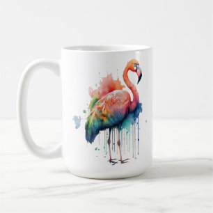 HÜBSCHE FARBFARBE KAFFEETASSE
