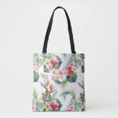 Hübsche farbige Hawaiian Monogram Totbeutel Tasche (Vorderseite)