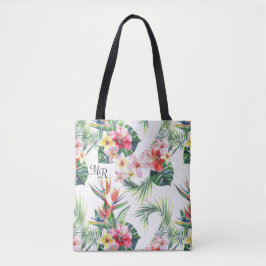 Hübsche farbige Hawaiian Monogram Totbeutel Tasche