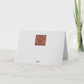 Hübsche Farbkarte für die Dackel Karte (Rückseite)