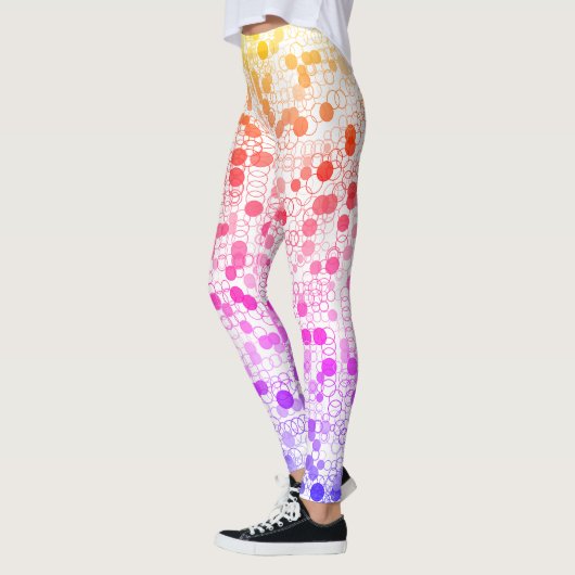 Hübsche Farbkreise Leggings (Links)
