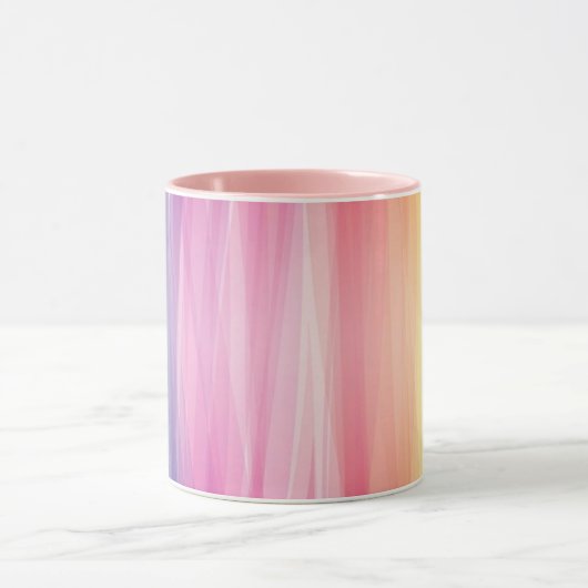 Hübsche Farbspektrum im Inneren zu Geschenk Name K Tasse (Zentrum)