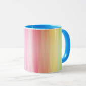 Hübsche Farbspektrum im Inneren zu Geschenk Name K Tasse (VorderseiteRechts)