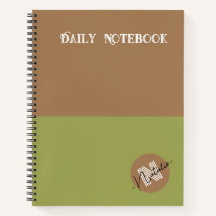 Hübsche Farbstoffe Grün und Braun Personalisierte 