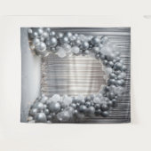 Hübsche Farbtöne der Grauballon-Arche Wandteppich (Vorderseite (Horizontal))