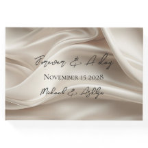 Hübsche Feminine Champagne Gold Imitats Satin Wedd