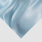 Hübsche Feminine Light Blue Imitats Satin Seidenpapier (Ausschnitt)
