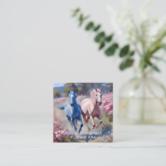 Hübsche Filtration oder Colt Begleitkarte (Stehend Vorderseite)