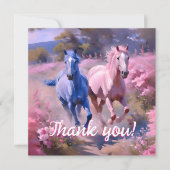 Hübsche Filtration oder Colt Dankeskarte (Vorderseite)